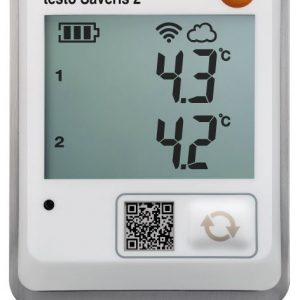 Testo Saveris-2 T2 for connectable temperature and door contact probe