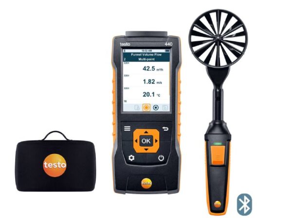 testo 440 100 mm Vane Kit with Bluetooth® 05634403