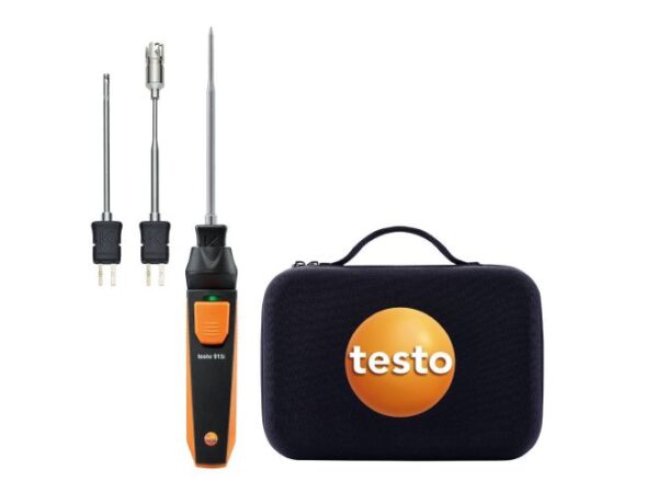 Testo 915i Thermometer Kit w/ Plug-in measurement probes