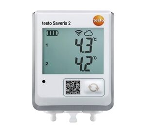 Testo Saveris-2 T2 for connectable temperature and door contact probe