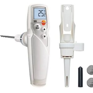 Testo 105 Thermometer with 3 Probes (standard, Frozen & 200mm long)
