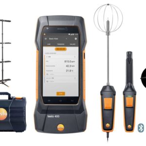 Testo 400 IAQ and Comfort Kit with tripod Part no 0563 0401