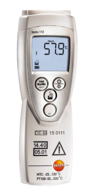 testo 112 highly accurate thermometer 05601128